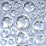 WALL PANEL BUBBLES - VERSPIEGELT